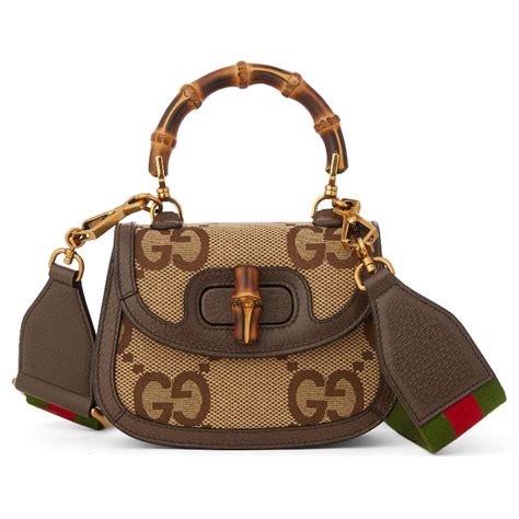 gucci diana bamboo mini|Gucci bamboo shopper tote.